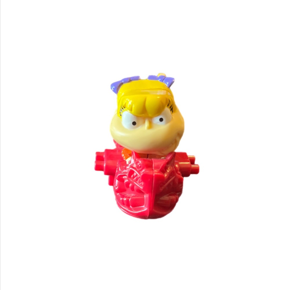 Angelica from Rugrats in Paris Burger King Kid’s Meal Coaster Car Toy
